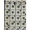 Image 1 : 1922 to 1951 5¢.  Large lot of 54 nickels.  Various dat