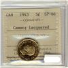 Image 1 : 1943 5¢ ICCS SP66 Cameo, Lacquered