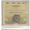 Image 1 : 1904 10¢  ICCS AU-50