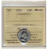 Image 1 : 1964 10¢ ICCS MS65.