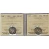 Image 1 : 1965 10¢ ICCS MS65.  Lot of 2 coins both with light sca