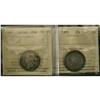 Image 1 : 1874H and 1891 25¢.  Lot of 2 coins both ICCS VG10