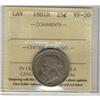Image 1 : 1881H 25¢ ICCS VF-20