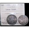 Image 1 : ONE OF THE FINEST KNOWN!  1906 "Large crown" 25¢ ICCS M