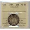Image 1 : 1937 25¢ ICCS MS64.