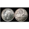 Image 1 : 1947 Dot 25¢ PCGS MS-63  Brilliant with lots of luster.