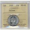 Image 1 : 1968 25¢ ICCS MS66 Silver.  Highest graded by ICCS.
