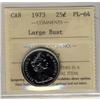 Image 1 : 1973 25¢ Large Bust PL64