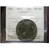 Image 1 : 1871   50¢  ICCS MS60PQ. Medium autumn shades over unde