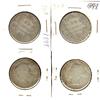 Image 1 : 1898 50¢. Lot of 2 coins both Good in grade with very v