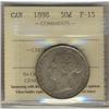 Image 1 : 1898 50¢ ICCS F15.