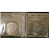Image 1 : 1937 and 1938 50¢ both ICCS AU58.