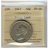 Image 1 : 1947   50¢ ML ICCS VF20