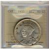 Image 1 : 1935 $1 ICCS MS65, another Gem example with light golde