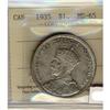 Image 1 : 1935 $1 ICCS MS65.  PQ example with spectacular eye app