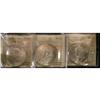Image 1 : 1935, 1936 and 1939 $1.  Lot of 3 coins all ICCS MS64.