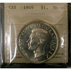 1949 $1 ICCS MS66