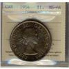 Image 1 : 1954 $1 ICCS MS64.  Heavy golden tone.