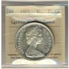 Image 1 : 1965 $1 LgeBds Blt 5, Cameo ICCS PL64.