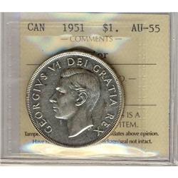 1951 $1 Arnprior ICCS AU-55,