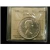 Image 1 : 1955 $1 ICCS MS64, fully white and lustrous