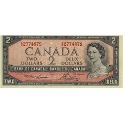 BC-38dT 1954 $2 Lawson-Bouey S/R2774879 VF+