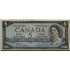 Image 1 : BC-39bA 1954 $5 Beattie-Rasminski *N/X0116413 EF+