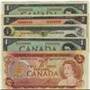 Image 1 : Lot of 5 notes all with peculiar serial numbers. 