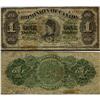 Image 1 : DC-8b, 1878 $1 Scallop Borders #181194.  Ever pop
