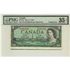 Image 1 : BC-37b 1954 $1 Cutting ERROR PMG VF35. # #DZ43819