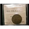 Image 1 : 1859 8/9 1¢ ICCS MS-62 RB, anice red/brown exampl