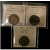 Image 1 : 1876H, 1891 LDLL Obv#3, 1894 1¢, all coins are IC