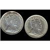 Image 1 : Lot of 2 Edwardian,5¢, Includes 1908 and 1910 RD 