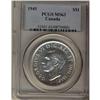 Image 1 : 1945 $1 PCGS MS-63, brilliant with full luster. K