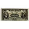 Image 1 : The Bank of Montreal  1912 $10    Fine  CH505-52-