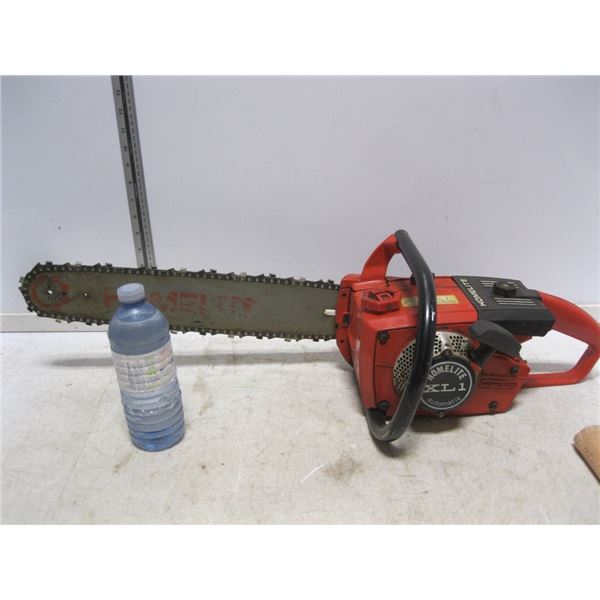 16" Homelite XL1 Gas Power Chain Saw Not Tested