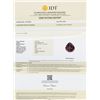 Image 8 : 1.77ct Pear Cut Red Rhodonite Garnet IDT