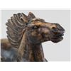 Image 8 : Lot of Two Chinese Horse and Fish Statues