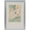 Image 2 : French Linocut on Paper Signed T-Lautrec