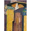 Image 2 : Austrian Oil on Board Signed Gustav Klimt