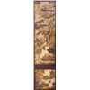 Image 7 : Chinese Gilt Print Wood Screen 2 Panels