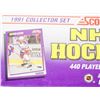 Image 3 : Score 1991 Collector Set NHL Hockey Card Box