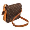 Image 3 : Louis Vuitton Brown Monogram Canvas Cartouchiere MM Shoulder Bag