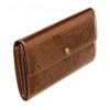 Image 2 : Louis Vuitton Brown Monogram Vernis Leather Sarah Wallet