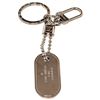 Image 3 : Louis Vuitton Silver Monogram Canvas ID Tab Charm and Key
