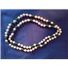 Image 2 : 16" PEARL & JADE NECKLACE