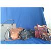 Image 2 : HUA LOG COACH AND HAND TOOLED LEATHER PURSES