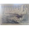 Image 1 : 25 X 32" CD HEIBERT 1989 SIGNED LIMITED EDITION PRINT (CREEK BOTTOM)