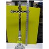 Image 1 : CHROME BASED CROSS WITH JESUS