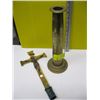 Image 2 : BRASS METAL BASED CROSS WITH JESUS FIGURINE